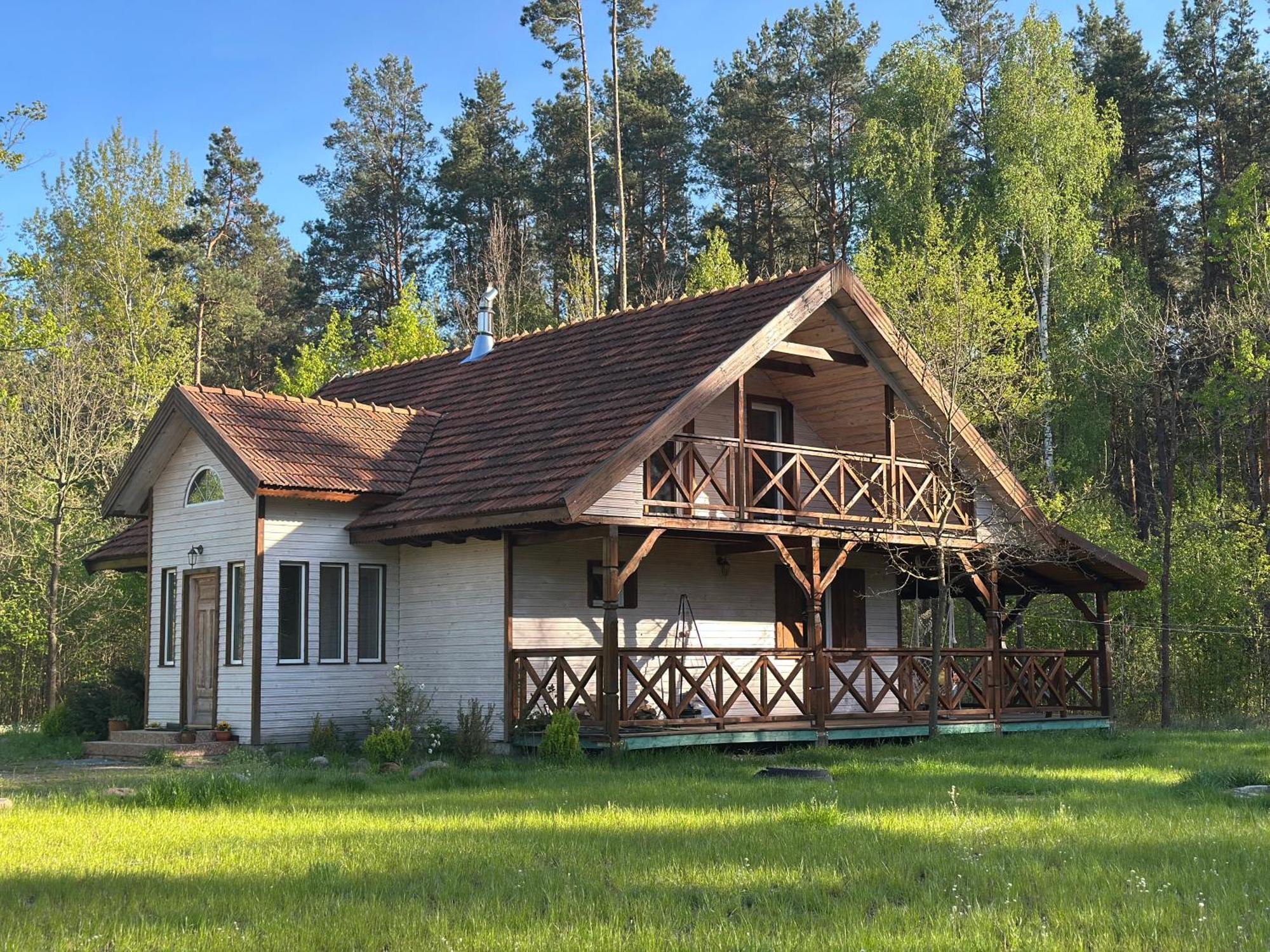 Jagodowy Zakatek, Caloroczny Dom Na Wylacznosc W Lesie, Balia, Cisza, Kominek, Weranda, Stawy Tuczna ภายนอก รูปภาพ